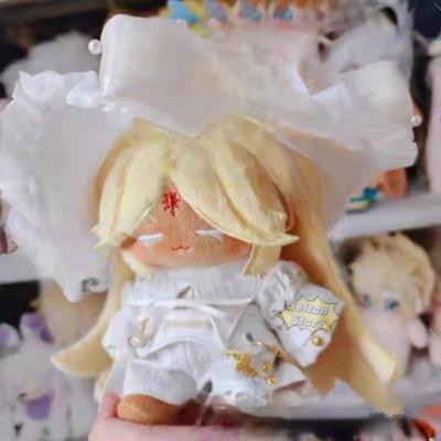 20cm Game Vanilla Cookie Kingdom Cotton Doll Body DIY Dress Up Clothing Handmade Anime Soft Toy Figures Fans Collection Gifts