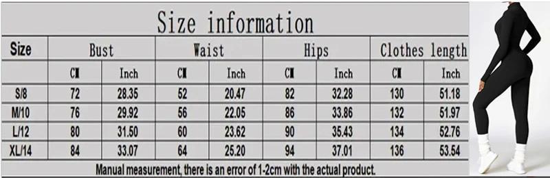 Warm Thin Fleece Jumpsuits Women's Tracksuit Winter One-Piece Sports Suit Black Fitness Jumpsuit Long Sleeves Workout Bodysuit