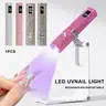 Portable Gel Nail Dryer Lamp, Rechargeable, UV LED Nail Light with Timer, Digital Display, Manicure Tool for Home & Salon Use, Nail Lamp Cured, Led Nail Lamp For Gel Polish, Nails Dryer
