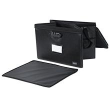 Fireproof and Water-Resistant Document Box with Lock for Document Safety, Collapsible File Organizer with Handle, Filing Cabinets for Home Office to Hold Hanging Letter/Legal Folders