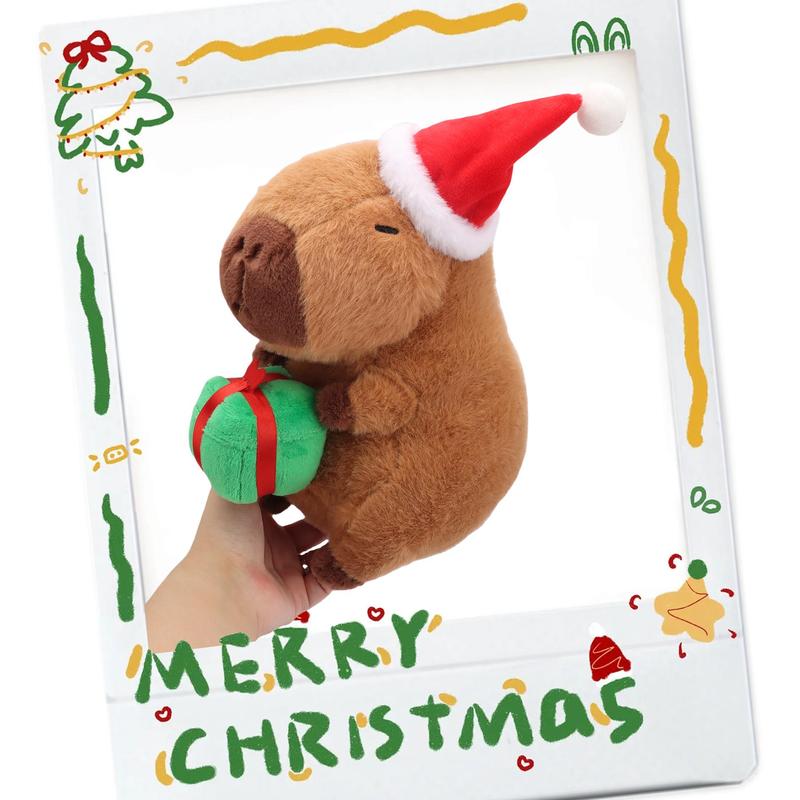 22cm/8.66in Capybara Plush Toys Cuddle Capybara Toys Unique Capybara Soft Plush Toys, Box Stuffed Animal Decoration, Decorative, Cuddly Stuffed Animal
