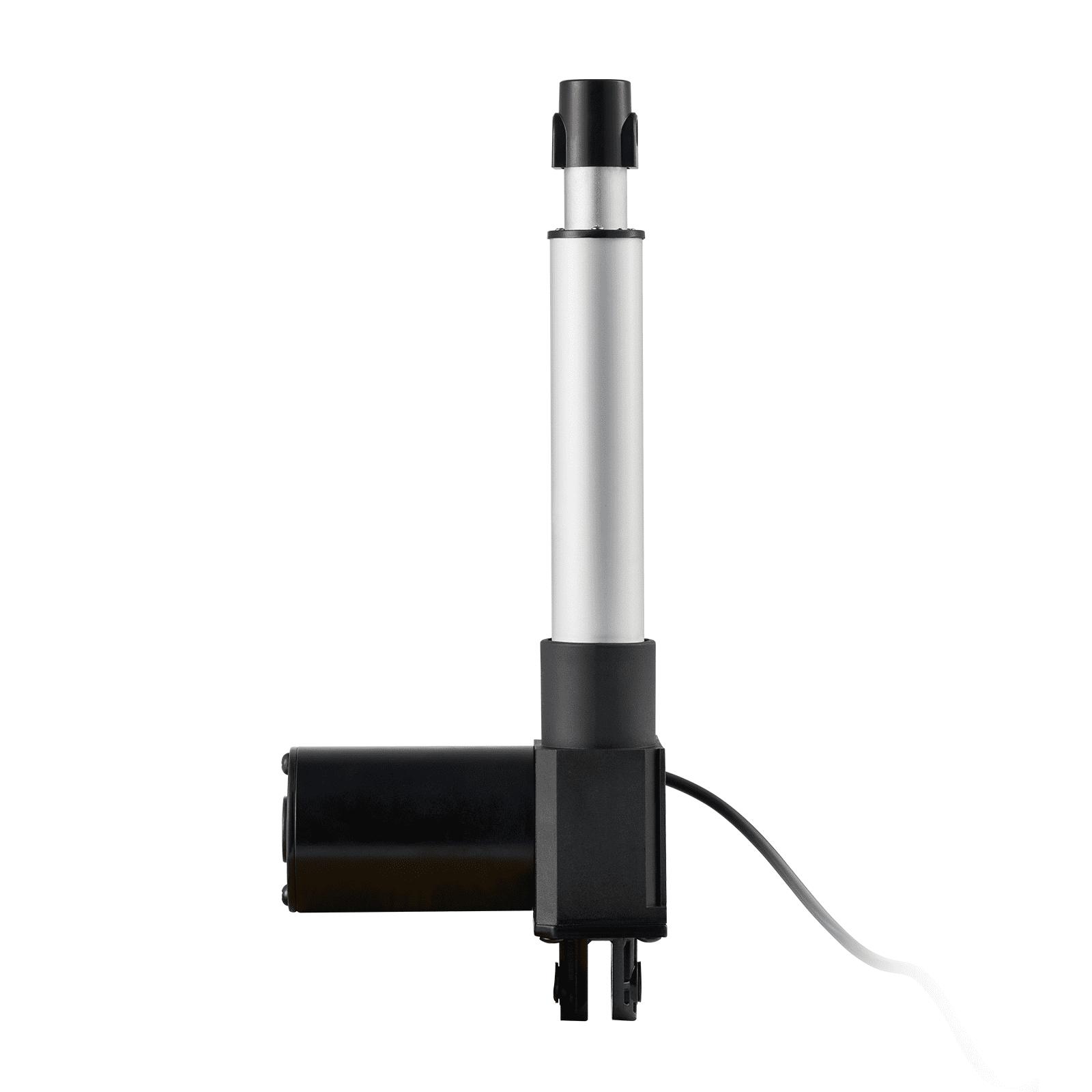 VEVOR Linear Actuator 12V, 6 Inch Heavy Duty 1320lbs/6000N Linear Actuator, 0.19"/s Linear Motion Actuator with Mounting Bracket & IP44 Protection for Electric Door Industrial Machinery Vessels Cargo