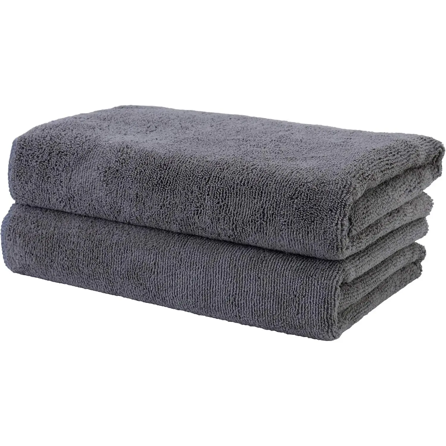 340 GSM Quick Dry Microfiber Hair Salon Towel, 20x40 in, 2 Pack | Professional Use, Multipurpose, Lint Free