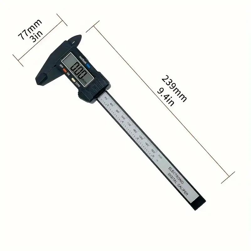 Digital Caliper Measuring Tool, Electronic Micrometer Caliper, Micrometer Ruler with Large LCD Screen, Hand Measuring Tool