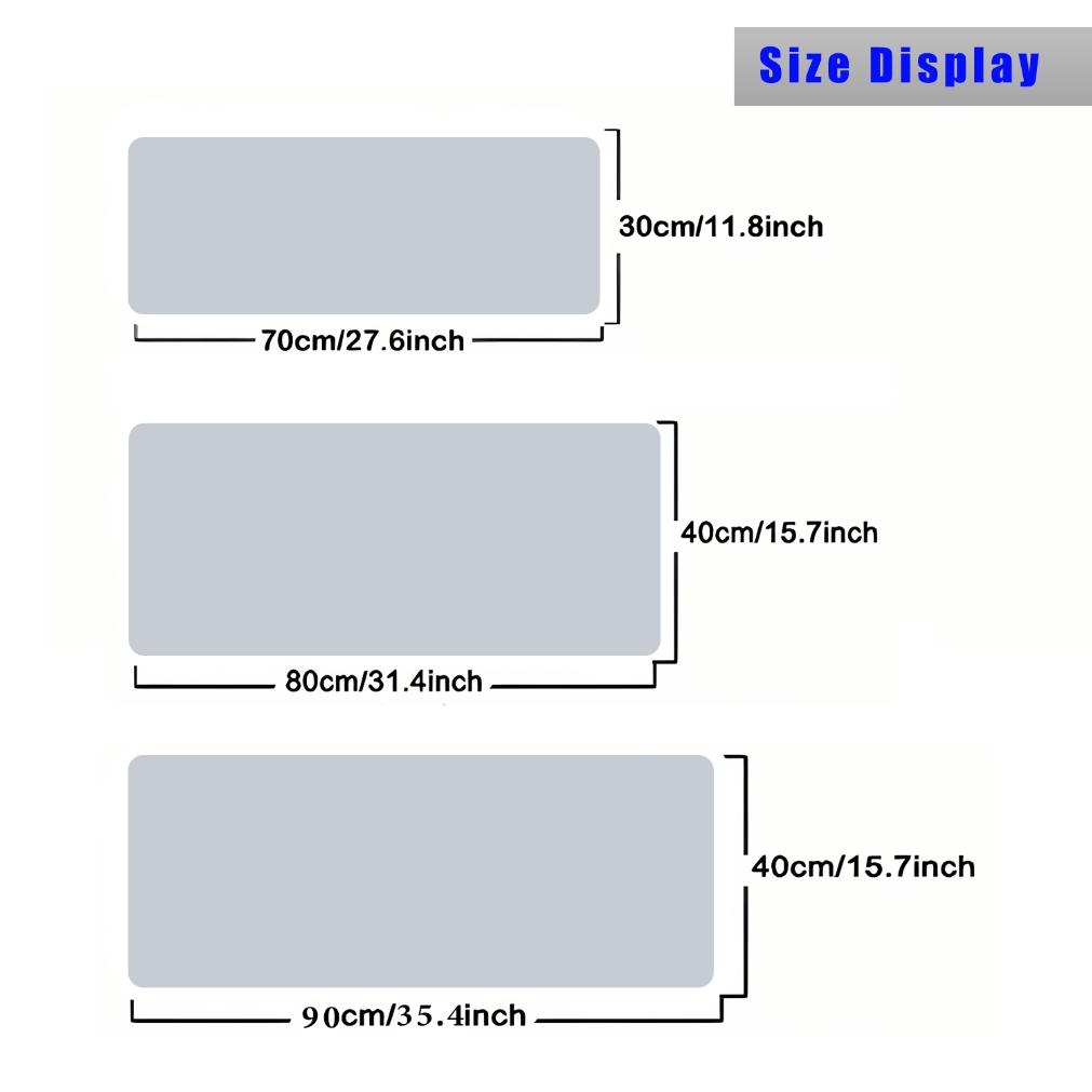 1pc Cute Highland Cow Scottish Cow Desk Mat |   Non-Slip Mouse Pad & Keyboard Cover, Turquoise Cracked Ice-like Texture with Pink Flowers, Soft Blue Computer Accessory for Office, Room, Reusable Desk, 2D Flat