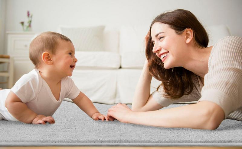 FAMVAL Large Size Plush Rugs Big Fluffy Area Rug Non-slip Soft Shaggy Ultra-comfortable Cool Carpet Mats for Living room Bedroom Nursery Home Decor Light Gray Christmas gifts