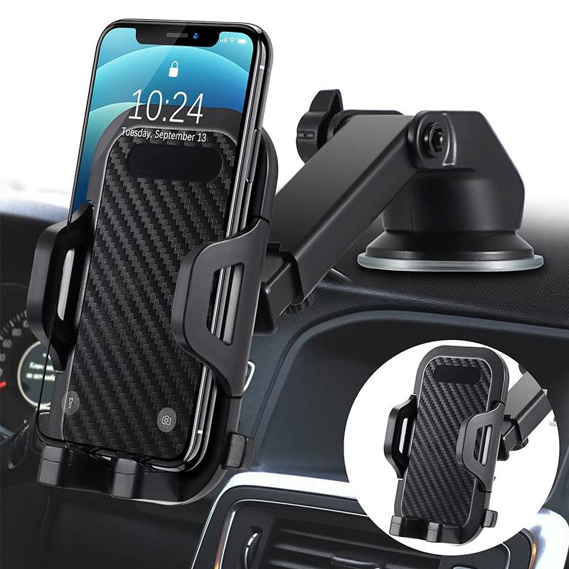 Universal Phone Mount, Dashboard & Windshield Suction Cup Cellphone Holder for iPhone Samsung, Google, All Smartphones Accessories Grip Stand