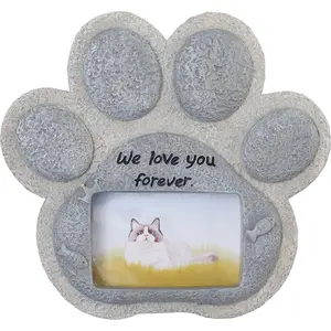 Pet Memorial Tombstone Resin Simulation Memorial Stone for Cats, Dogs, and Small Animals, Sacrificial Monument Craft Ornament