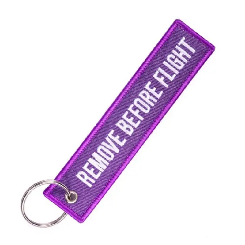 Remove Before Flight Keychain, Essential Travel Accessory, Durable Design, Perfect for Keys & Small Items, Ideal Gift for Pilots