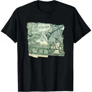 Trust No 1 - Dollar Bill Currency T-Shirt T-Shirt