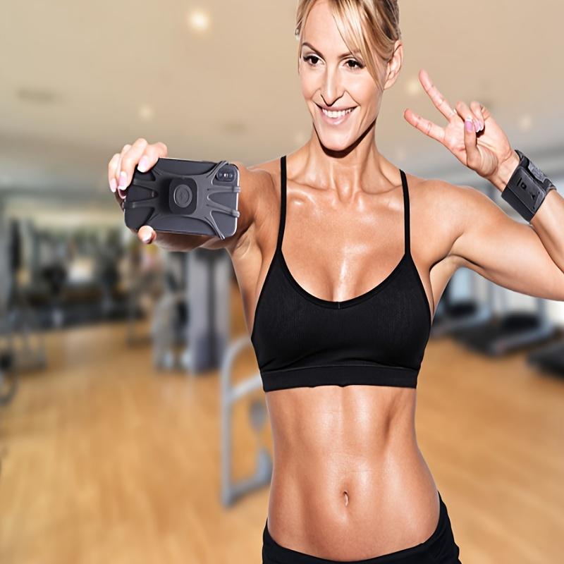 Adjustable Wrist Phone Holder, 360° Rotatable Wrist Phone Armband, Detachable Wrist Phone Holder for Running, Fitness, Outdoor Sports, Jogging Equipment