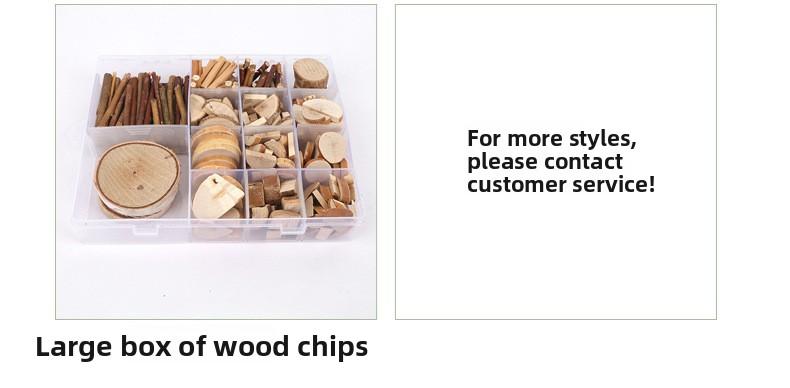 20Pcs Natural Wood Slices, Unfinished Round Wooden Circles for DIY Crafts, Painting, Rustic Home Decor