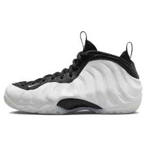 Nike Foamposite One Mid-Top Retro Basketball Shoes for Men and Women – White and Black Verifiable, with credentials and supporting global authentication