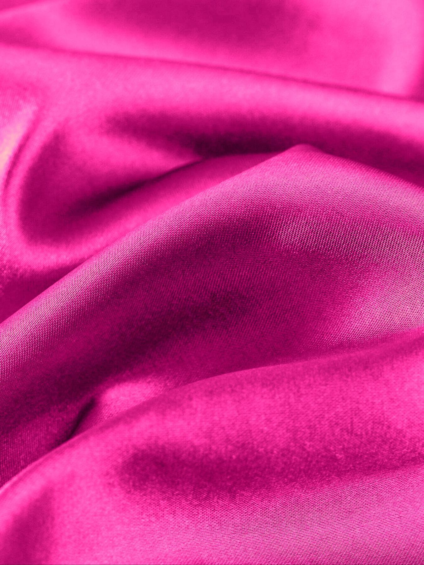 【Valentine's Day】Two-piece Set Women's Shirt & Shorts Satin Pajama, Ladies Summer Sleepwear