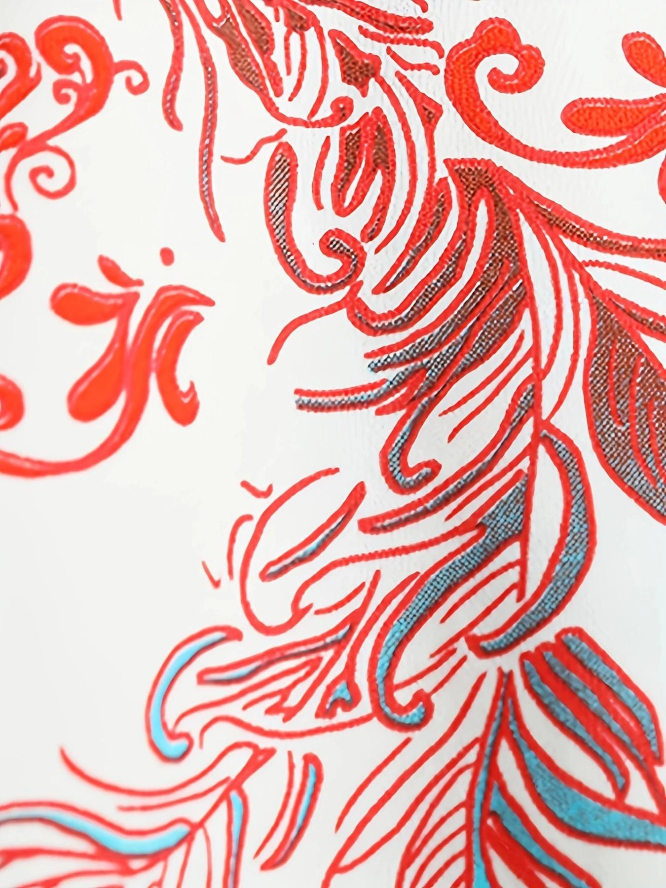 Men's Chinese Phoenix Graphic Print Drawstring Hoodie, Loose Casual Fashion Long Sleeve Kangaroo Pocket Design Hooded Sweatshirt for Daily Holiday Outdoor Wear, Men Clothes for Spring & Fall