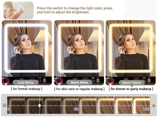 Corner Makeup Vanity Set with Upholstered Storage Stool Black