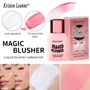 pH Color Changing Liquid Blush Multi Use Concealer Drop Sweat Resistant Radiant Glow Face Makeup