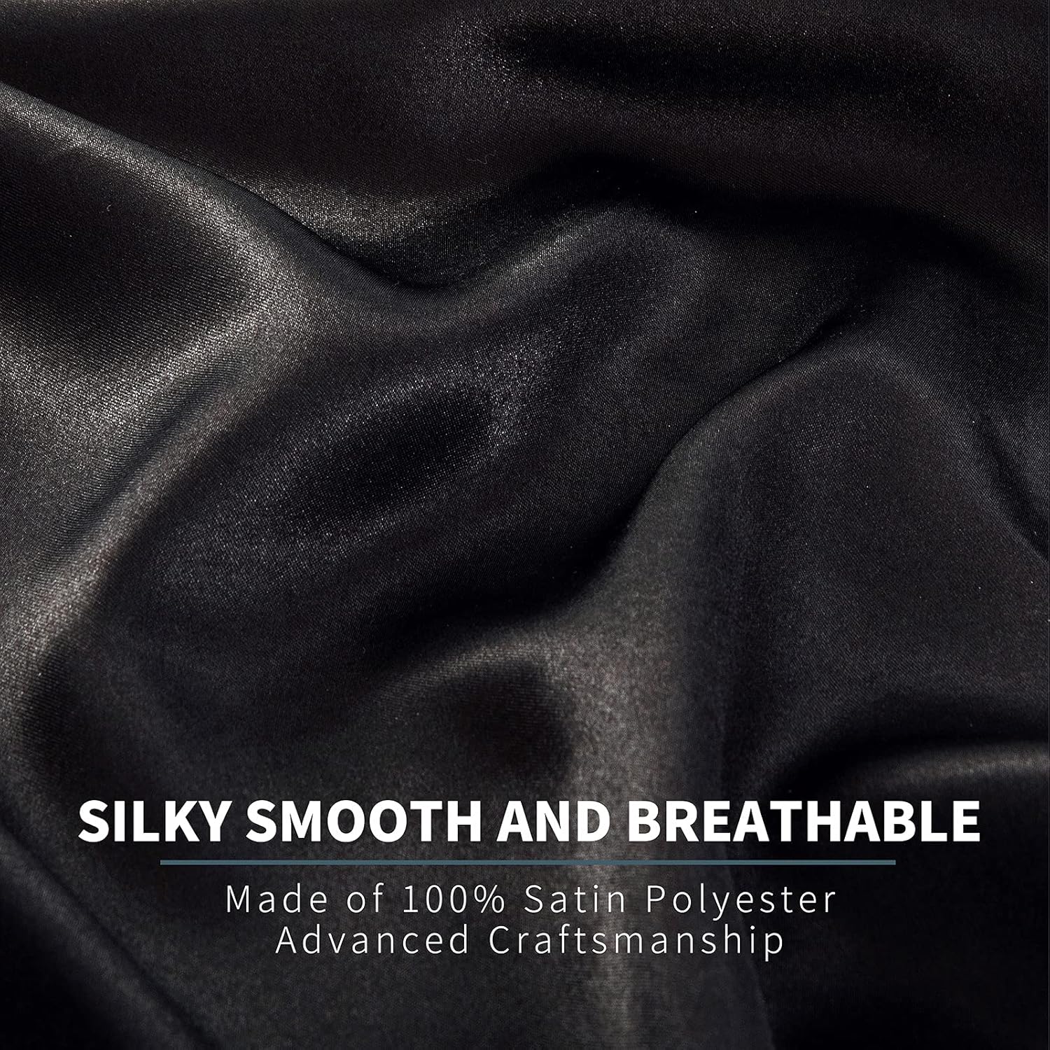 6 ieces  Satin Sheets Luxury Silky Black Satin Bedding Sheet Set, 1 Dee ocket Fitted Sheet + 1 Flat Sheet + 4 illow Cases