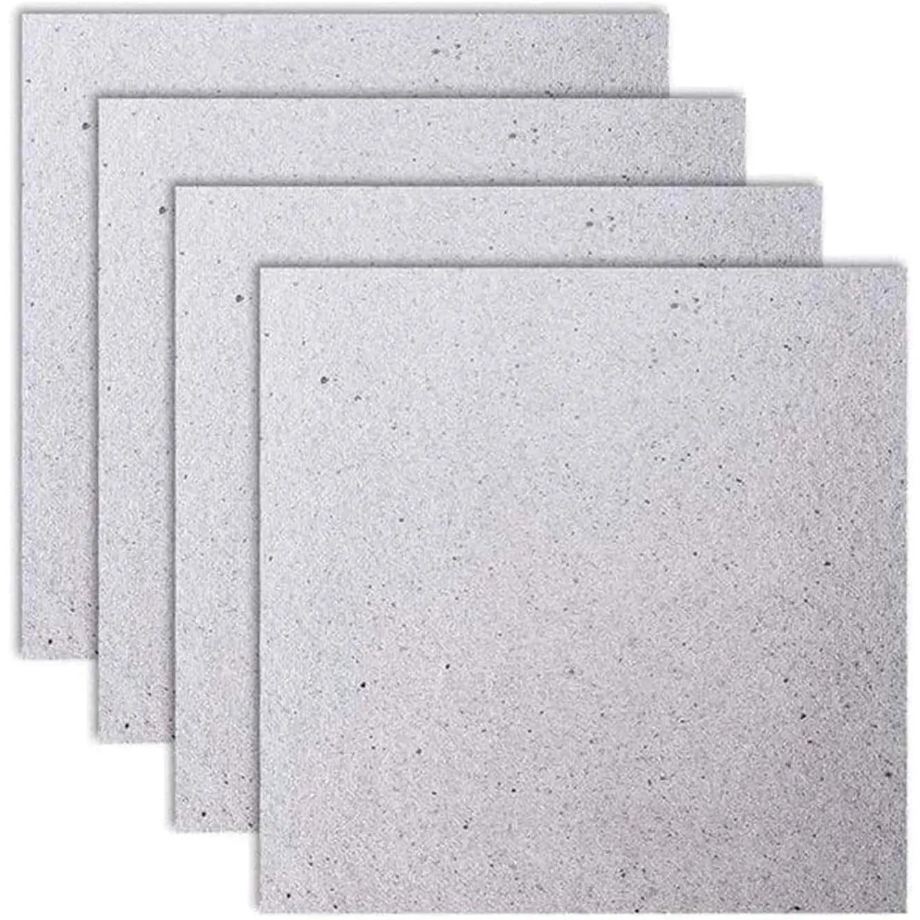 Waveguide Covers for Microwave, 4 Pack Mica Plates Sheets Heat Insulation Board for Universal Microwave Oven Repairing Part - Cut to Size, 5.1x 5.1inch