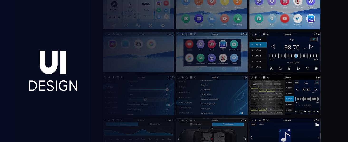 Rimoody 4+64GB Car Stereo Radio for Honda CR-V (2007–2011), Wireless CarPlay and Android Auto, 9-inch Touchscreen Display, Bluetooth Audio Receiver, GPS Support, Wi-Fi, Backup Camera, FM/RDS, Hi-Fi, Steering Wheel Controls (SWC)