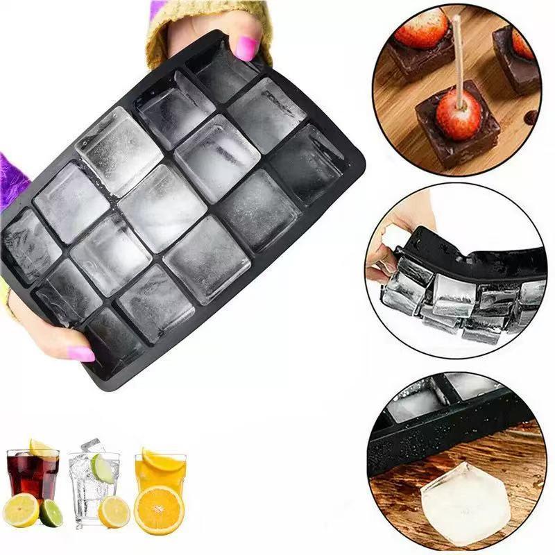 Food-grade silicone ice cube set, large ice ball whiskey mold, easy to remove and odorless, a magical tool for making home cocktails Food-grade silicone ice cube set, large ice ball whiskey mold, easy to remove and odorless, a magical tool for making home cocktails