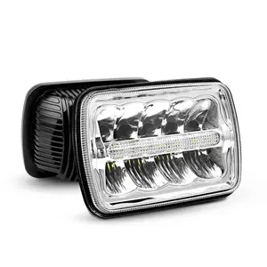 Nilight 7x6-5x7 45W Hi/Lo DRL LED Sealed Beam Headlight Bulbs, LED Daytime Front Headlight Bulbs, Front Light Headlight Bulbs (Led), Led Daytime Headlight Headlight Bulbs (Led)