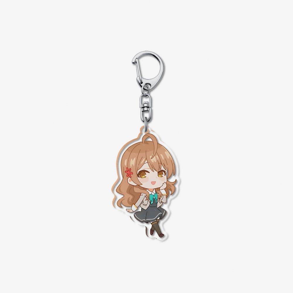 Anime Alya Sometimes Hides Her Feelings in Russian Acrylic Keychain Pendant Cartoon Masachika Alisa Keyring Decor Accessories