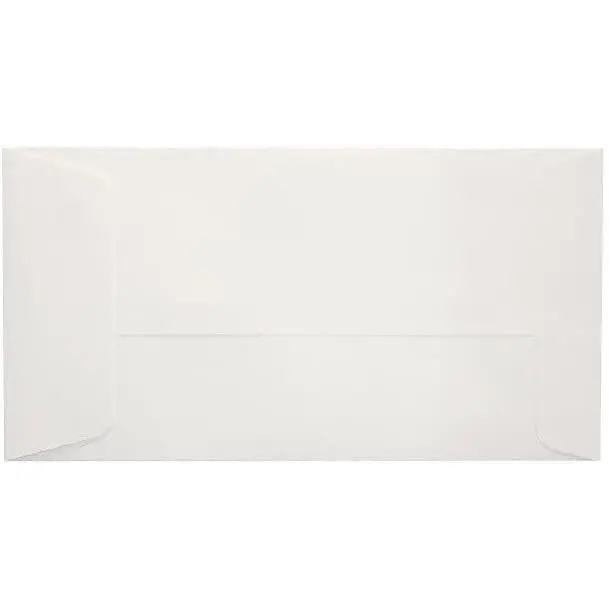 Open End Envelopes Peel & Press 6" x 11 1/2" White 70lb. Text 50 Qty