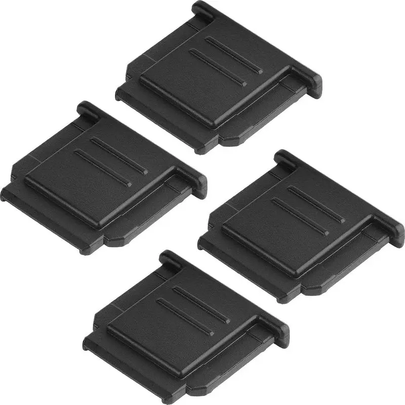 Camera Hot Shoe Cover Compatible with Sony A6000 A6100 A6300 A6400 A6500 A6600 A1 A9II A7SIII A7RIV A7RIII A7III RX10III RX10IV RX1RI, ChromLives Shoe Cover Protector Cap Compatible with Sony, 4 Pack, 4-Piece Set