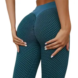 High Waisted Seamless Yoga Leggings Butt Enhancer