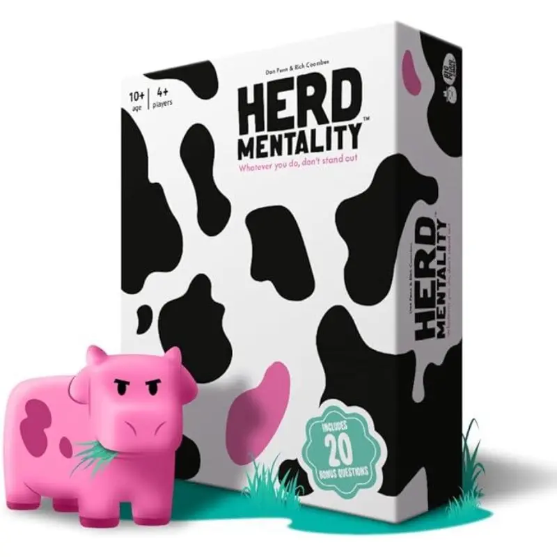 Herd Mentality Board Game: The Udderly Addictive Family Game | Best Board Game For 4-20 Players.