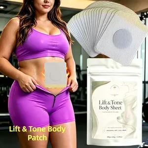 Body Patches (60 Count) - Perfect for lazy & sedentary lifestyles. For Abdomen Hips Legs arms, Enriched with plant extracts, Lightweight & Breathable, Discreet Wear Under Clothing. Ready For Summer, Suitable for All Ages, Thoughtful gift choice