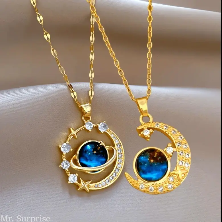 Unisex 2-Pack Couple Necklaces with Cute Yin Yang Cat Pendants & Nylon Chain, Stylish Accessories Matching Jewelry Set, Fashion Accessory for Bags, Chic Fashion Accessory Sets