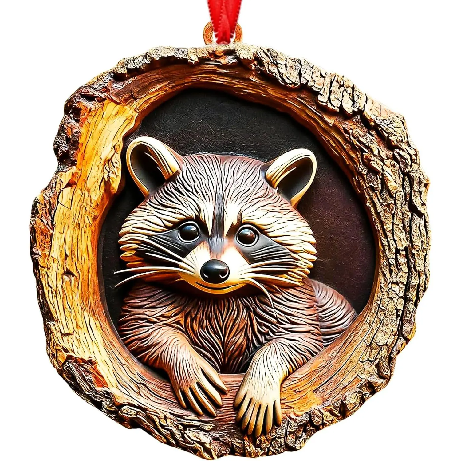 Ornament,    Christmas Ornaments, Cute Funny Ornaments |  Gifts, Fun  Ornaments for Christmas Tree, Holiday Decor, Tree Decoration, Racoon