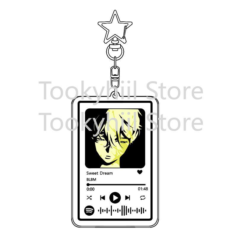 Popular 26 Songs Alien Stage Music Keychain Original Soundtrack LUKA Women Accessory Bag Pendant Playlist Code KeyIng Fans Gift