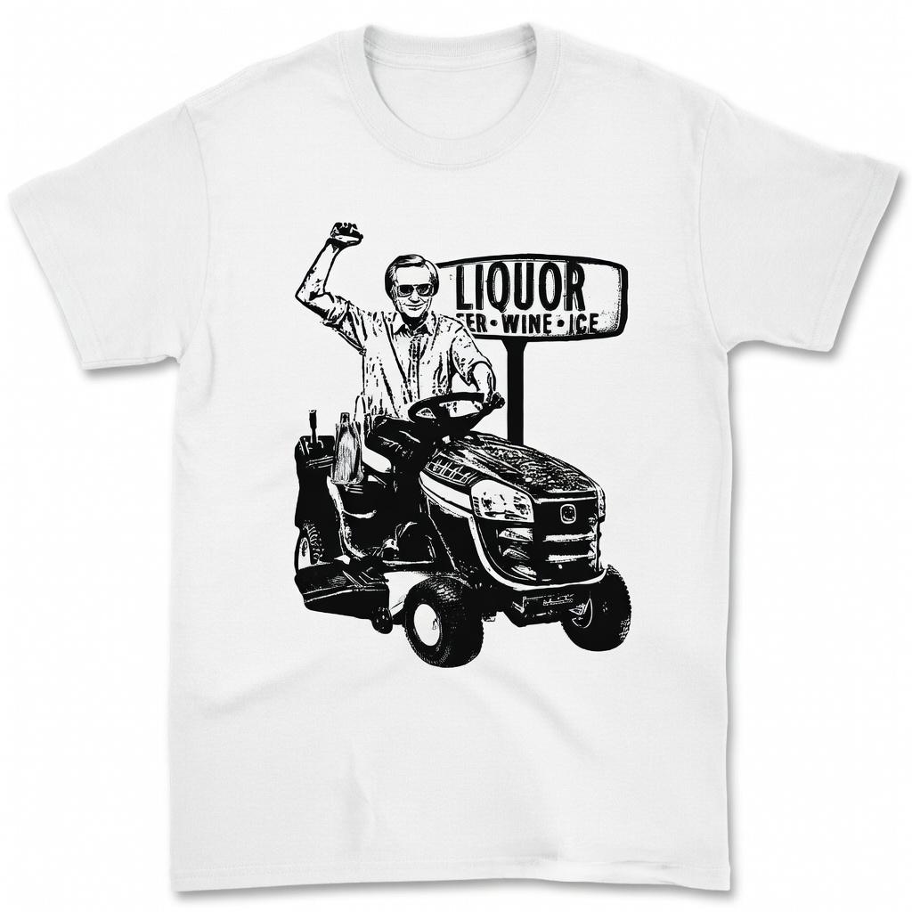 Country Music T-Shirt - Vintage Outlaw Country Graphic Tee - Funny Redneck Beer & Cool Novelty Unisex T-Shirt