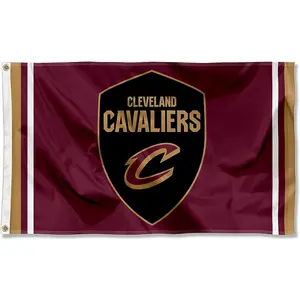 Cleveland Cavaliers New Shield Indoor Outdoor Flag Banner