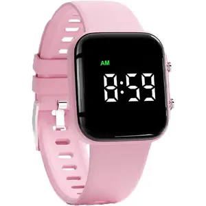 Vibrating Alarm Watch, Potty Training Wristband Rechargeable Pill Reminder Watch with Timer and 15 Daily Alarms