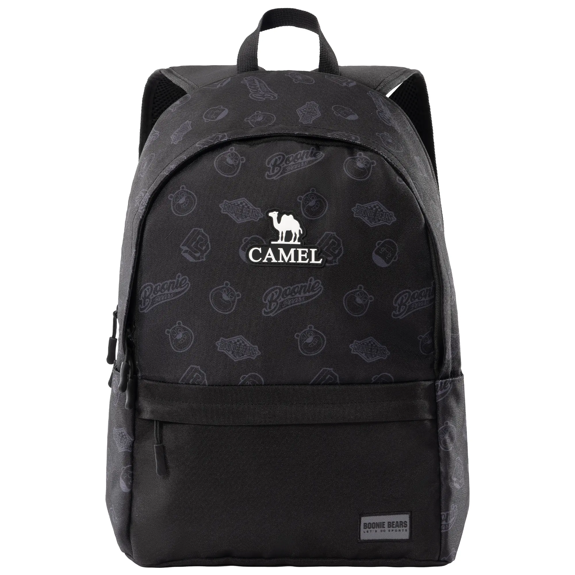 Camel X Boonie Bears Lightweight Backpack for Men and Women – Casual Outdoor Hiking Bag in Multiple Colors