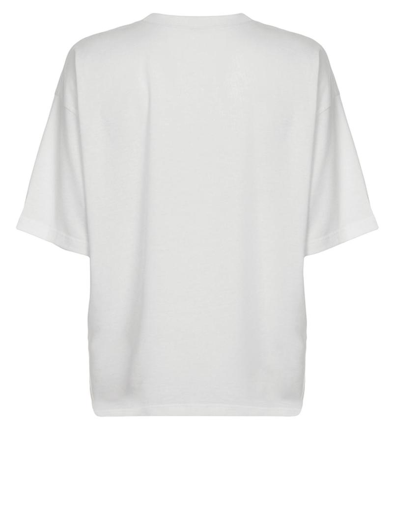 Women's Round Neck Graphic Tee, Casual Drop Shoulder Half Sleeve T-shirt for Daily Wear, Ladies Clothes for All Seasons