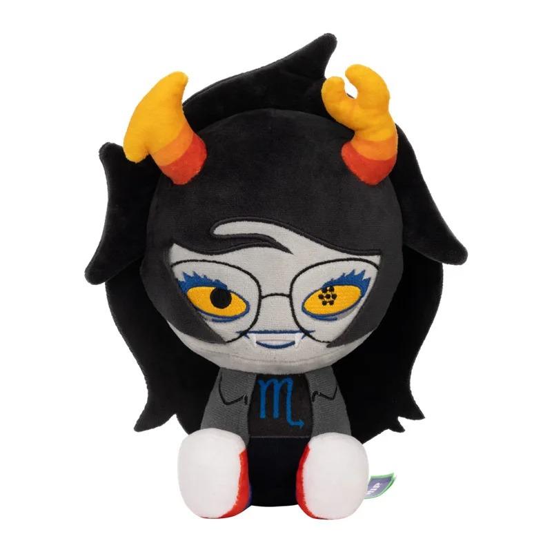 Homestuck Troll Plush Complete Set, 4 Styles Soft Aradia Terezi Kanaya Stuffed Dolls, Cute Cartoon Game Plushie Gift for Fans