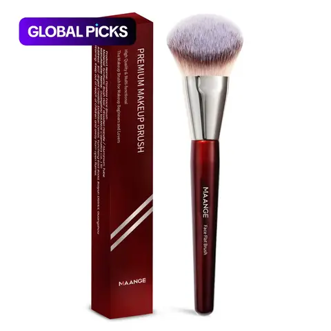 MAANGE Professional Makeup Brush Set, Face Makeup Brushes, Ultra-Soft Cosmetic Powder & Foundation Brush for Liquid Makeup, Face Blending Brush for Women & Girls #GLOBAL PICKS