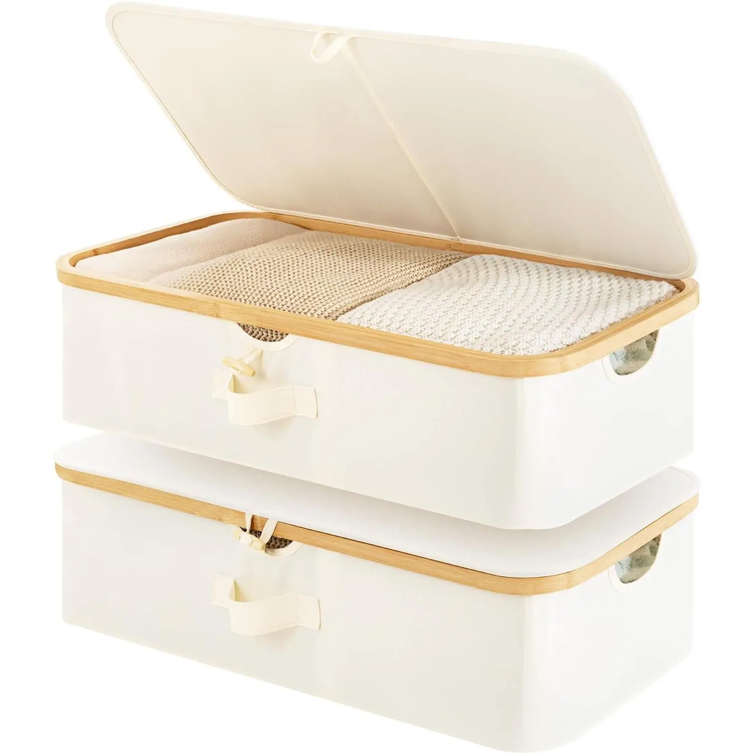 7" Low Profile Underbed Storage Containers with  Frame