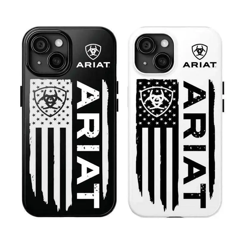 Ariat Themed Phone Case Premium Matte Texture, Protection, Shockproof, Anti-Drop, Anti-Fingerprint Suitable for iPhone 17-11 Pro Max/Plus and  Samsung Galaxy S23-25
