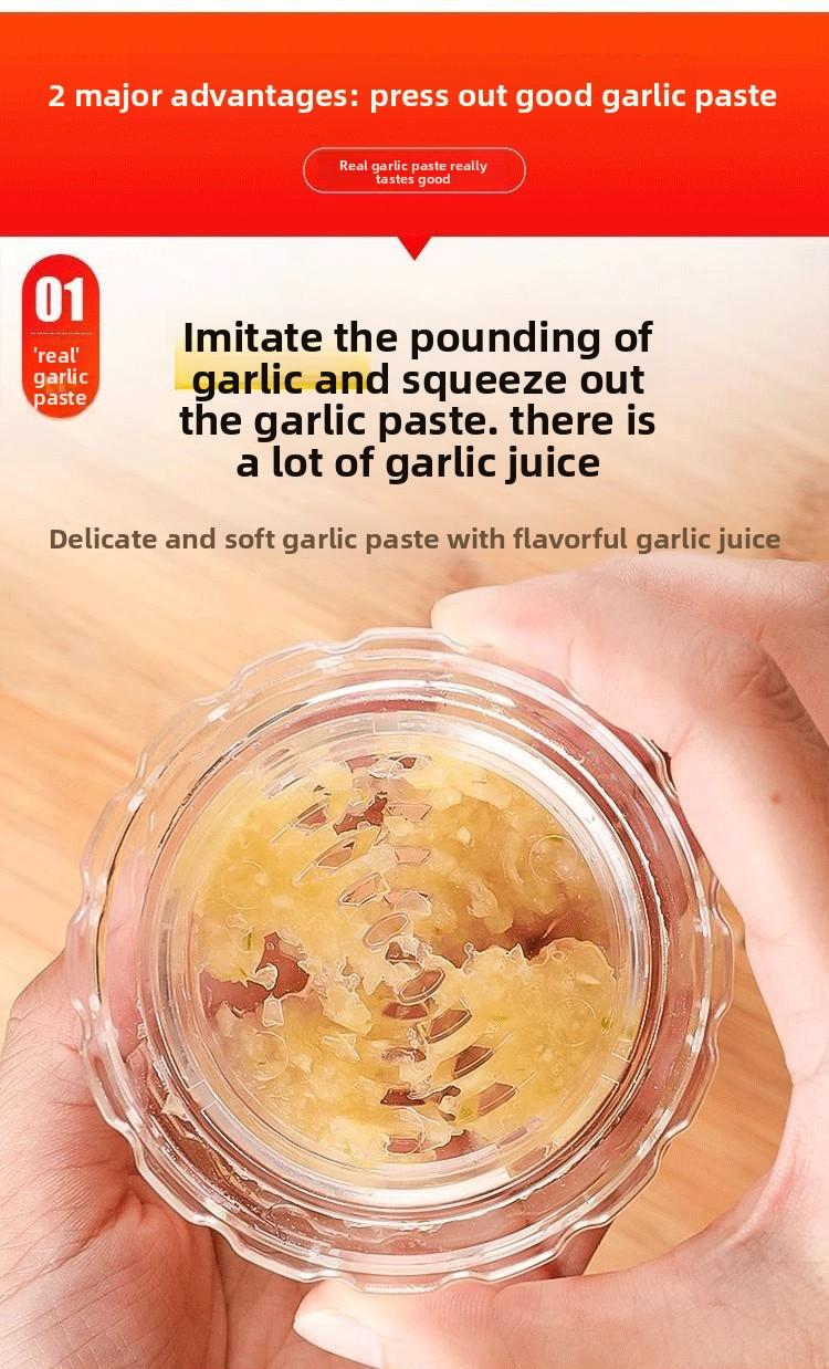 Garlic press, garlic grinder,crusher, chopper peeler mincer, kitchen utensils