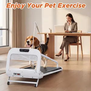 Dog Treadmill, 2-in-1 Pet Treadmill for Dogs, 2.5HP Quiet Motor Dog Running Machine with Remote, Indoor Dog Exercise Wheel for Small Medium Large Dogs, Dog Fitness Equipment for Home Use
