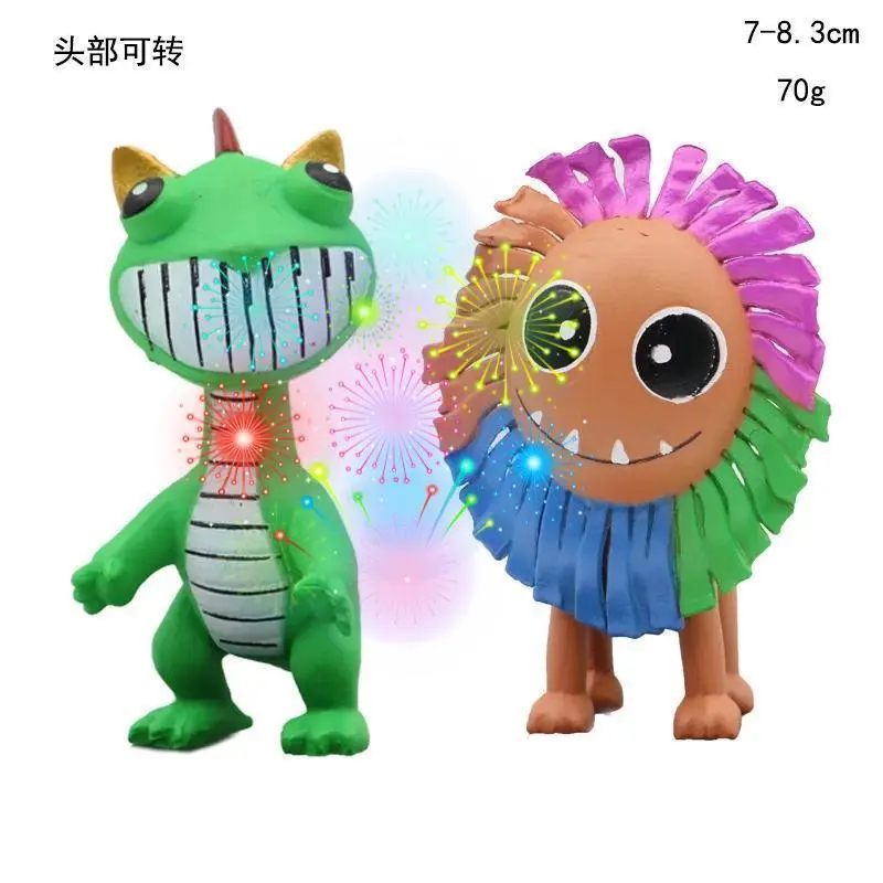 Nightmare Critters Chapter 4 Pianosaurus Doey Plush Yarnaby Toy - Critter Theme, Playful Look, Desktop Ornament, Room Decoration, Birthday Gift (Toys & Hobbies Specialty DIY Supply)