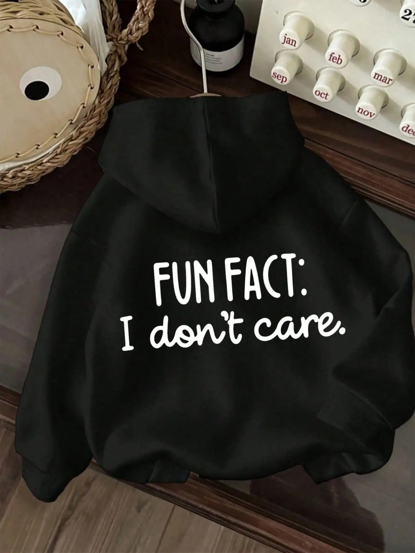 Tween Girl Graphic Print Thermal Lined Pullover Sweatshirt Hoodie, Warm & Comfortable, Loose-Fitting, Casual Style, All Seasons