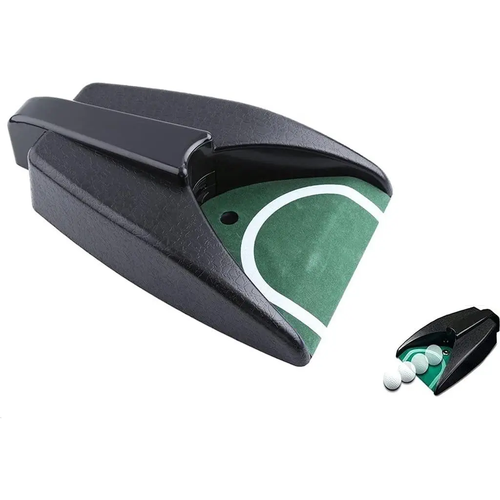 Golf Automatic Putting Cup, Indoor/Outdoor Golf Practice with Auto Returning Hole