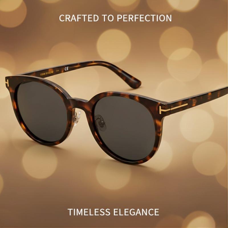 Retro Round Polarized Sunglasses Unisex Multi-Color, Ultra-Light Timeless Design for Daily Wear Business Commute All Face Shapes